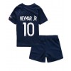 Paris Saint-Germain Neymar Jr #10 Hemmaställ Barn 2022-23 Korta ärmar (+ Korta byxor)